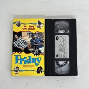 Friday (VHS, 1995) Video Tape Ice Cube Chris Tucker Regina King Comedy